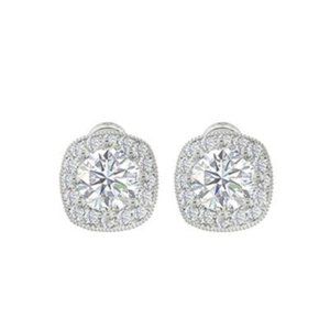 ZAXIE BY STEFANIE TAYLOR CZ Stud Earrings